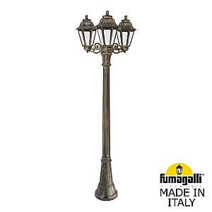 Садово-парковый светильник Fumagalli ARTU BISSO/ANNA 3L E22.158.S30.BXE27