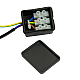 Светильник садово-парковый Feron PL744  на постамент 60W 230V E27, черный 51275