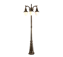 Садово-парковый светильник Arte Lamp Vienna A1317PA-3BN
