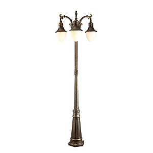 Садово-парковый светильник Arte Lamp Vienna A1317PA-3BN