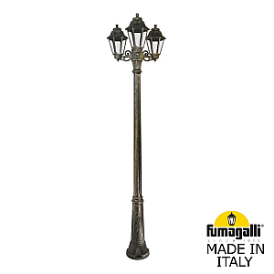 Садово-парковый светильник Fumagalli RICU BISSO/ANNA 3L E22.157.S30.BXE27