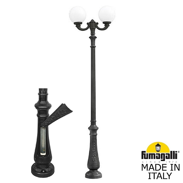 Парковый фонарь Fumagalli Globe G30.202.R20.AYF1R