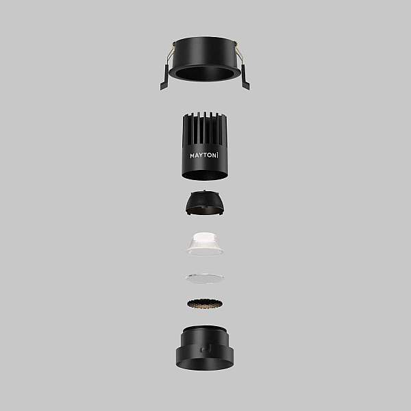 Стекло для пылевлагозащиты IP 44 для светильников серии Омут / Dip 10Вт Maytoni Technical Downlight Dip Glass001-D35
