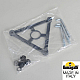 Садово-парковый светильник Fumagalli RICU BISSO/ANNA 2L DN E22.157.S20.AYE27DN