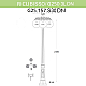 Уличный фонарь Fumagalli Ricu Bisso/G250 3Ldn G25.157.S30.BZE27DN