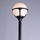 Садово-парковый светильник Arte Lamp Monaco A1497PA-1BK