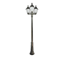 Уличный фонарь Fumagalli Ricu Bisso/Rut 3L E26.157.S30.BYF1R
