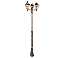 Парковый светильник Arte Lamp Madrid A1542PA-3BN