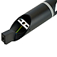 Светильник садово-парковый Feron DH1121, 15W, на стену вверх, GU10 230V, черный 51234