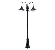Садово-парковый светильник Arte Lamp Malaga A1086PA-3BG