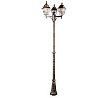 Парковый светильник Arte Lamp Madrid A1542PA-3BN