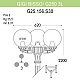 Уличный фонарь Fumagalli Gigi Bisso/G250 G25.156.S30.WXE27
