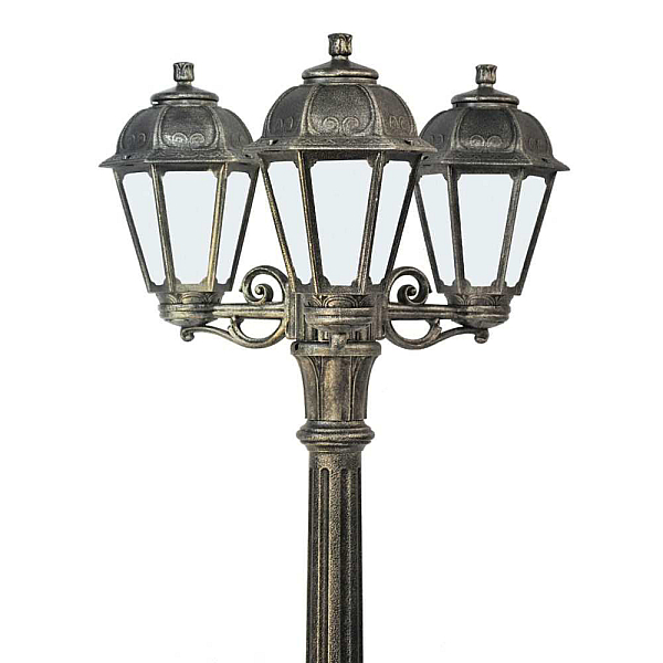Уличный фонарь Fumagalli Artu Bisso/Saba 3L K22.158.S30.BYF1R