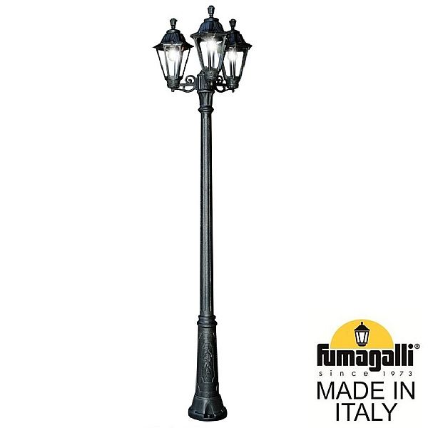 Садово-парковый светильник Fumagalli RICU BISSO/RUT 3L E26.157.S30.AXE27