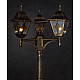 Садово-парковый светильник Arte Lamp Berlin A1017PA-3BN
