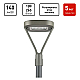 Светильник светодиодный садово-парковый ЭРА SPP-505-0-50K-050 50Вт 5000K IP65 серый Б0062718