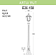 Уличный фонарь Fumagalli Artu/Rut E26.158.000.AXF1R