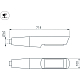 Уличный светильник Arlight OXOR-NOXT-EMP-718x100-50W Day4000 (BK, 120 deg, 230V) IP65 052480