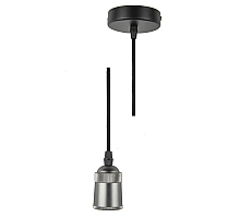 Патрон (UL-00005287) Uniel Techno DLC-T-S31/E27 TS/1M/BL Pearl Black
