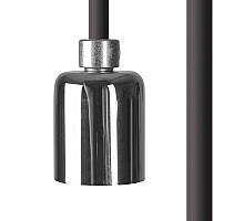 Патрон с кабелем Nowodvorski Cameleon Cable GU10 Black/Chrome 8641