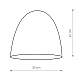 Плафон Nowodvorski Cameleon Egg M 8607
