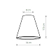 Абажур Nowodvorski Cameleon Cone S 8504
