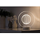 Плафон Paulmann 3D Yarn Glas 79531