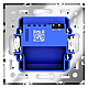 Подсветка светодиодная встраиваемая Voltum S70 с датчиком, (белый глянцевый) VLS070701