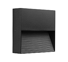 Cветильник для ступеней Arlight LGD-RIBONIK-S114x114-5W Day4000 (Черный, 50 deg, 230V) (IP65 Металл) 062919