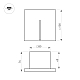 Светильник для ступеней Arlight LT-TIE-S100-3W Warm3000 (RD, 25x45 deg, 230V) (IP65 Бетон) 051050
