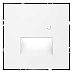 Подсветка светодиодная встраиваемая Voltum S70 с датчиком, (белый матовый) VLS070702
