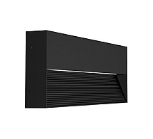 Светильник для ступеней Arlight LGD-RIBONIK-S250x114-10W Warm3000 (Черный, 70 deg, 230V) (IP65 Металл) 062693