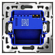 Подсветка светодиодная встраиваемая Voltum S70 с датчиком, (черный матовый) VLS070708