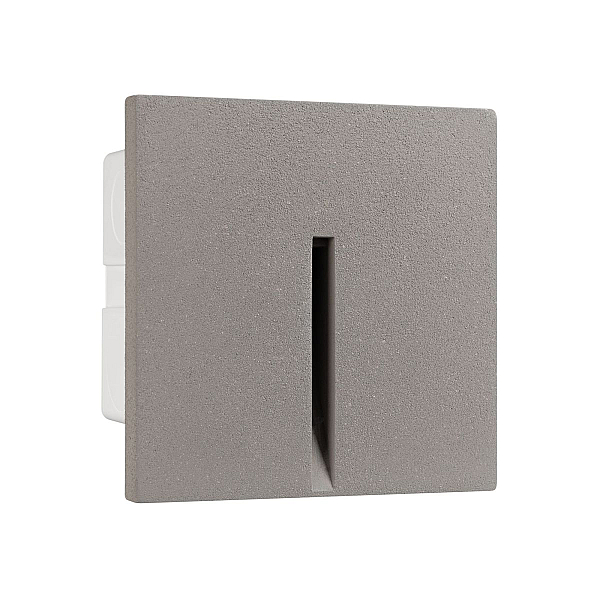 Светильник для ступеней Arlight LT-TIE-S100-3W Warm3000 (GR, 25x45 deg, 230V) (IP65 Бетон) 050877