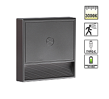Подсветка для лестниц Novotech Over Vespera 0,4Вт 1000mAh Li-ion 359710