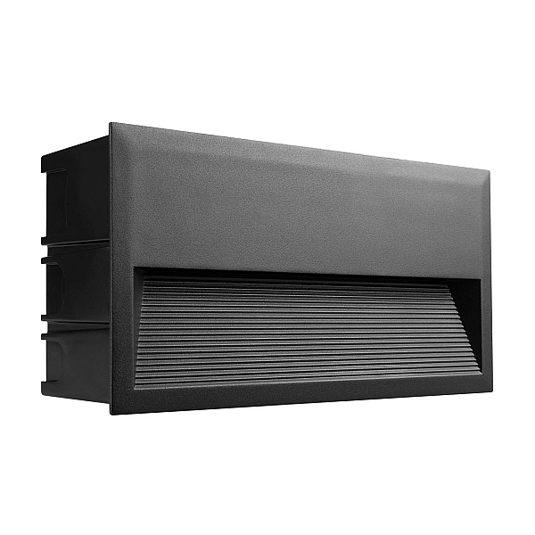 Светильник для ступеней Arlight LTD-RIBONIK-S271x136-10W Day4000 (Черный, 50 deg, 230V) (IP65 Металл) 056720