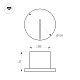 Светильник для ступеней Arlight LT-TIE-R120-3W Warm3000 (WH, 25x45 deg, 230V) (IP65 Бетон) 050874