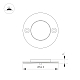 Светильник для стен, лестниц и пола Arlight ART-DECK-LAMP-R56-3W Warm2700 (SL, 120 deg, 24V) (IP67 Металл) 060622