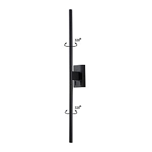 Подсветка для зеркал Crystal Lux Largo AP12W Black