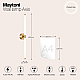 Подсветка для зеркал Maytoni Axis MOD106WL-L16G3K