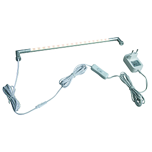 Подсветка для зеркал Uniel ULM-F31-5,5W/WW IP20 SILVER картон