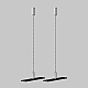 Тросовый подвес Maytoni Technical Accessories for tracks Basity TRA172SW-R-1B