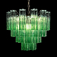 Подвесная люстра Loft IT Murano 10580/600 Clear green
