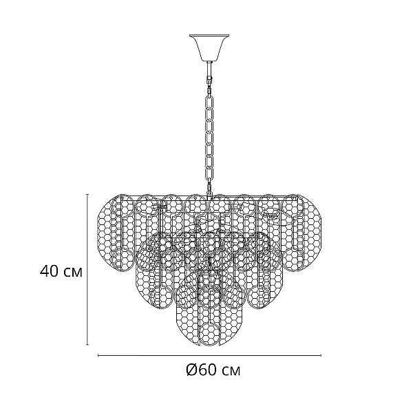 Подвесная люстра Arte Lamp Evelyn A4073LM-12PB