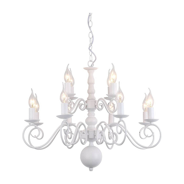 Подвесная люстра Arte Lamp A1129LM-12WH