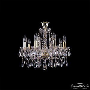 Подвесная люстра Bohemia Ivele Crystal 1413/8/165 G tube
