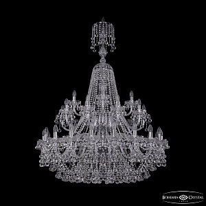 Подвесная люстра Bohemia Ivele Crystal 1409/20+10+5/400/XL-152/2d Ni