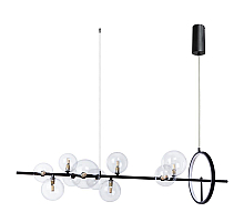 Подвесная люстра Arte Lamp Saturn A7790SP-50BK