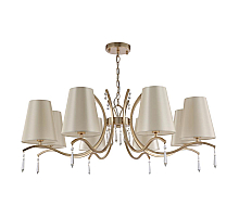 Подвесная люстра Crystal Lux Renata SP8 Gold