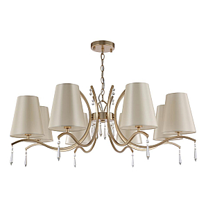 Подвесная люстра Crystal Lux Renata SP8 Gold